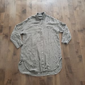 ZARA Oversized Long Shirt